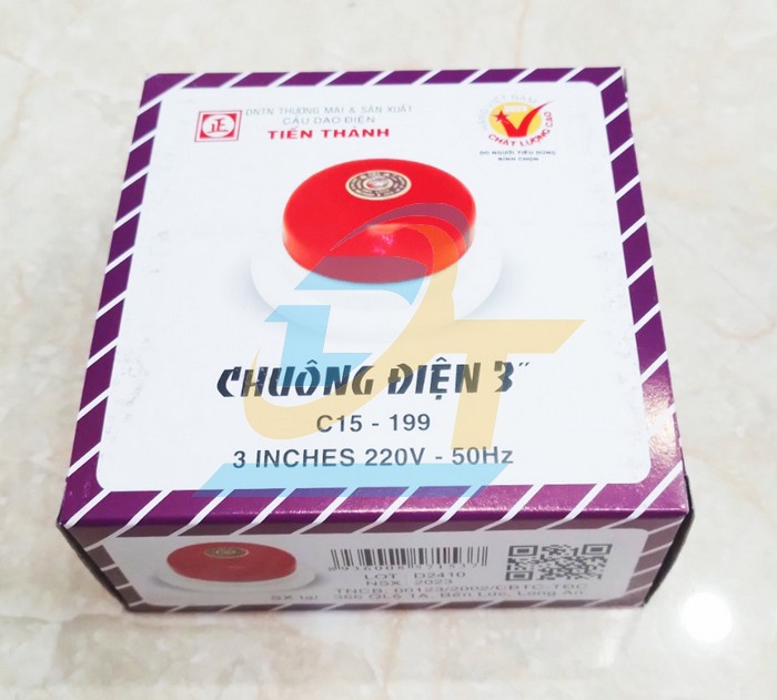 Chuông điện 220V Tiến Thành 3"  TIENTHANH | Giá rẻ nhất - Công Ty TNHH Thương Mại Dịch Vụ Đạt Tâm