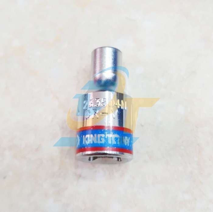Đầu tuýp 1/4" ra lục giác 4mm Kingtony 233504M  KingTony | Giá rẻ nhất - Công Ty TNHH Thương Mại Dịch Vụ Đạt Tâm