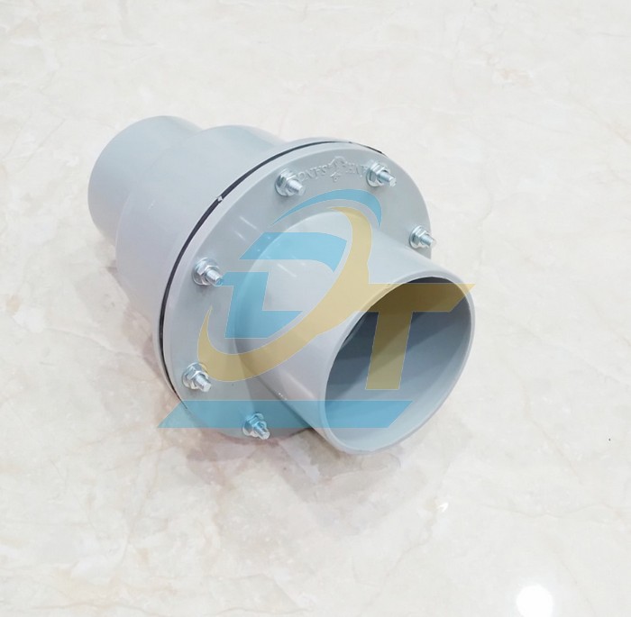 Luppe 1 chiều lưỡi gà PVC 2 đầu phi 90  VietNam | Giá rẻ nhất - Công Ty TNHH Thương Mại Dịch Vụ Đạt Tâm