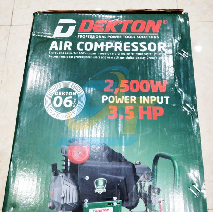 Máy nén khí 30L 3.5HP 2500W Dekton DK-AC30DR  DEKTON | Giá rẻ nhất - Công Ty TNHH Thương Mại Dịch Vụ Đạt Tâm