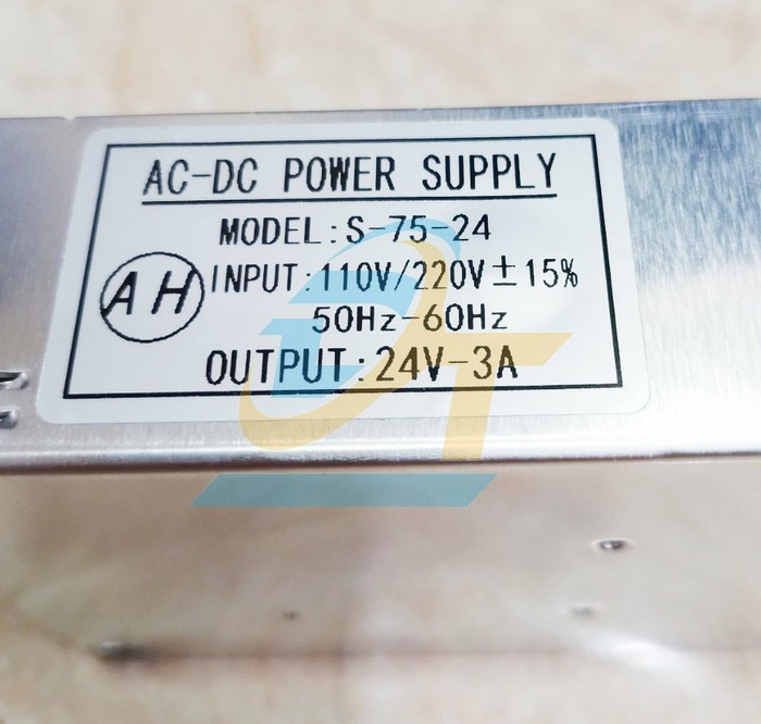 Bộ nguồn tổ ong 220V ra 24V 3A S-75-24  China | Giá rẻ nhất - Công Ty TNHH Thương Mại Dịch Vụ Đạt Tâm