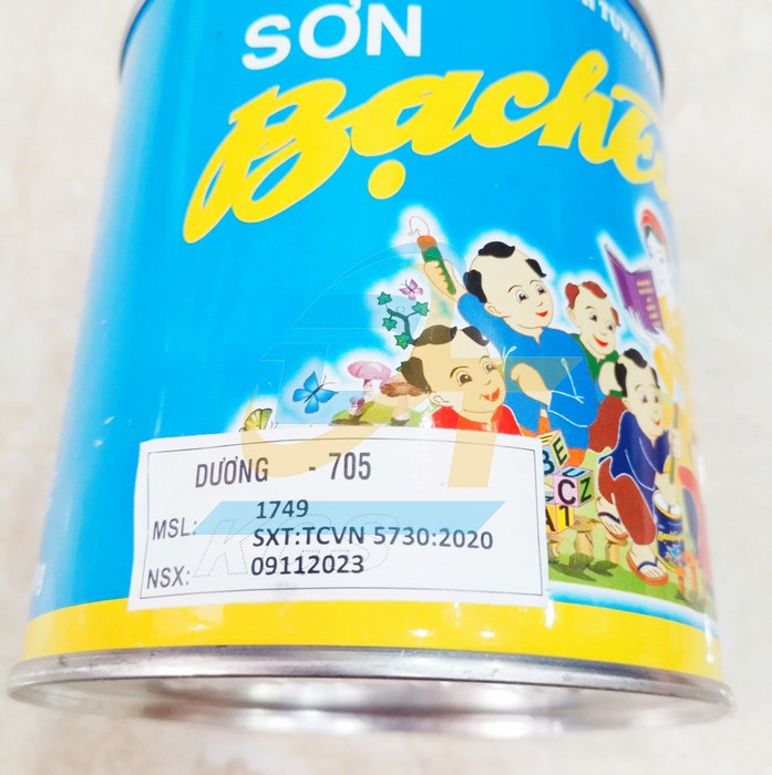 Sơn Alkyd (bóng) Bạch Tuyết 0.8kg - Màu xanh dương 705  BachTuyet | Giá rẻ nhất - Công Ty TNHH Thương Mại Dịch Vụ Đạt Tâm