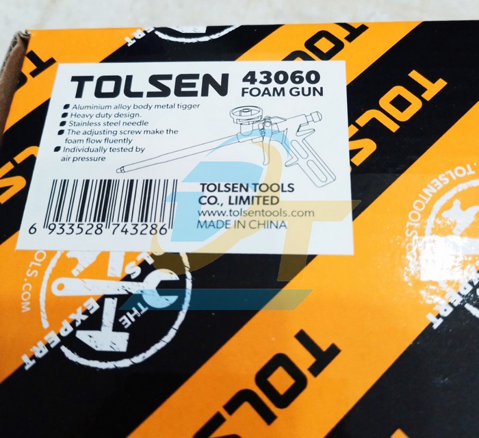 Súng bắn keo bọt nở foam Tolsen 43060  Tolsen | Giá rẻ nhất - Công Ty TNHH Thương Mại Dịch Vụ Đạt Tâm