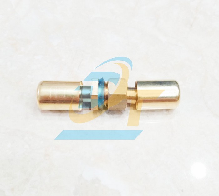 Bộ ép đầu dây máy rửa xe đồng thau đuôi chuột 8.5mm - Ren 13mm (Đầu đực - Cái + Áo ép)  VietNam | Giá rẻ nhất - Công Ty TNHH Thương Mại Dịch Vụ Đạt Tâm