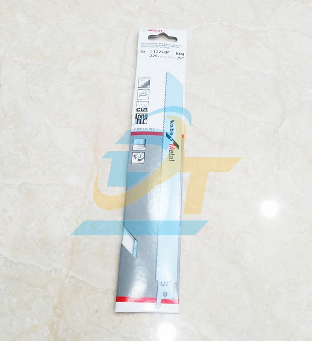 Bộ lưỡi cưa kiếm 5 cây 9"/225x19x0.9mm Bosch S1122BF 2608656019  Bosch | Giá rẻ nhất - Công Ty TNHH Thương Mại Dịch Vụ Đạt Tâm