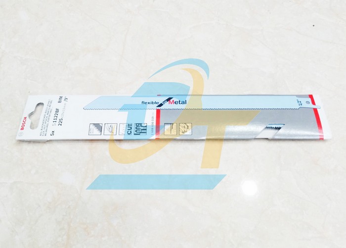 Bộ lưỡi cưa kiếm 5 cây 9"/225x19x0.9mm Bosch S1122BF 2608656019  Bosch | Giá rẻ nhất - Công Ty TNHH Thương Mại Dịch Vụ Đạt Tâm