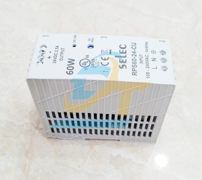 Bộ nguồn 24V 2.5A 60W Selec RPS60-24-CU  SELEC | Giá rẻ nhất - Công Ty TNHH Thương Mại Dịch Vụ Đạt Tâm