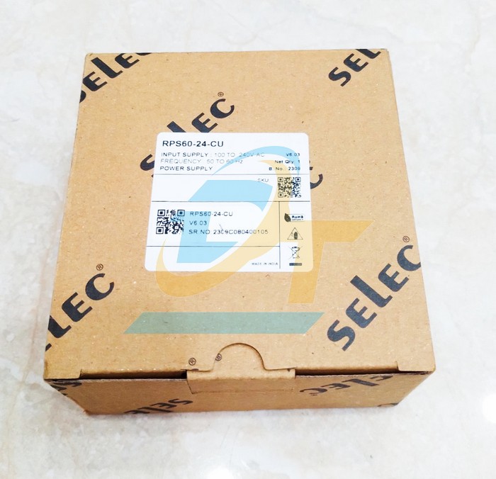 Bộ nguồn 24V 2.5A 60W Selec RPS60-24-CU  SELEC | Giá rẻ nhất - Công Ty TNHH Thương Mại Dịch Vụ Đạt Tâm