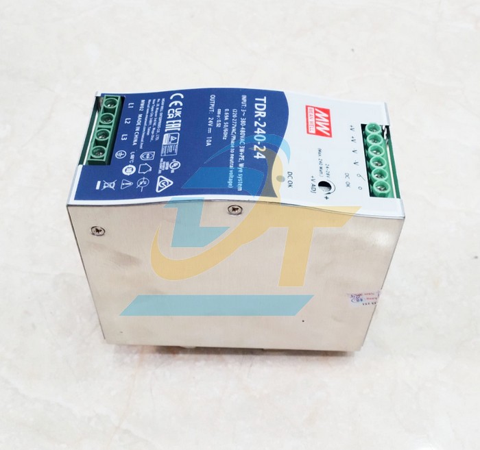 Bộ nguồn Meanwell 240W 24V 10A TDR-240-24  MEANWELL | Giá rẻ nhất - Công Ty TNHH Thương Mại Dịch Vụ Đạt Tâm