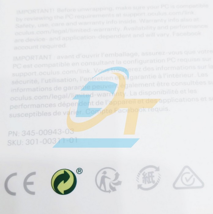 C&aacute;p  Oculus Link 5m d&agrave;nh cho Quest 2  OCULUS | Gi&aacute; rẻ nhất - C&ocirc;ng Ty TNHH Thương Mại Dịch Vụ Đạt T&acirc;m