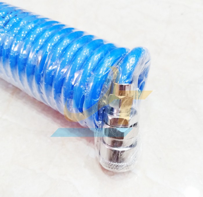 Dây hơi PU xoắn Jisan 15 mét 8x5mm  Jisan | Giá rẻ nhất - Công Ty TNHH Thương Mại Dịch Vụ Đạt Tâm
