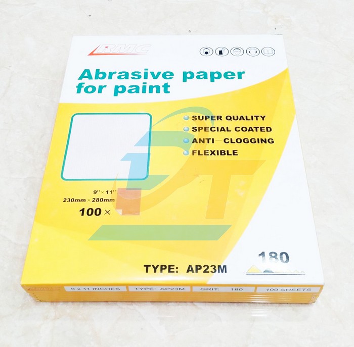 Giấy nhám khô RMC AP23M P180  RMC | Giá rẻ nhất - Công Ty TNHH Thương Mại Dịch Vụ Đạt Tâm