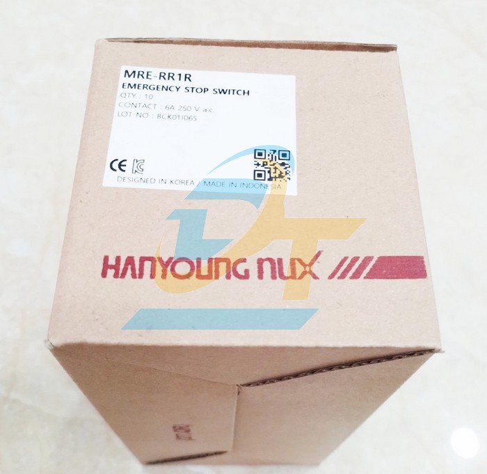 N&uacute;t nhấn khẩn kh&ocirc;ng đ&egrave;n phi 22 Hanyoung MRE-RR1R MRE-RR1R Hanyoung | Gi&aacute; rẻ nhất - C&ocirc;ng Ty TNHH Thương Mại Dịch Vụ Đạt T&acirc;m