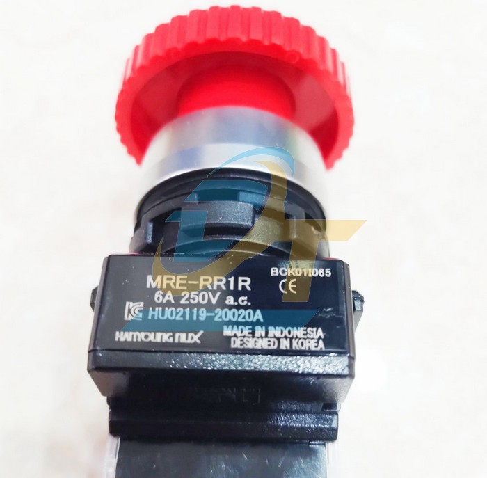 N&uacute;t nhấn khẩn kh&ocirc;ng đ&egrave;n phi 22 Hanyoung MRE-RR1R MRE-RR1R Hanyoung | Gi&aacute; rẻ nhất - C&ocirc;ng Ty TNHH Thương Mại Dịch Vụ Đạt T&acirc;m