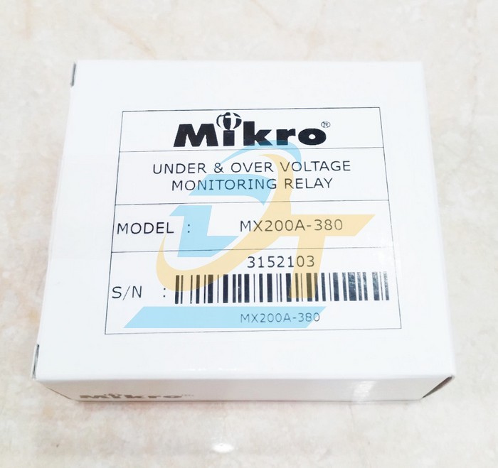 Relay bảo vệ điện áp 11 chân 380V Mikro MX200A  Mikro | Giá rẻ nhất - Công Ty TNHH Thương Mại Dịch Vụ Đạt Tâm