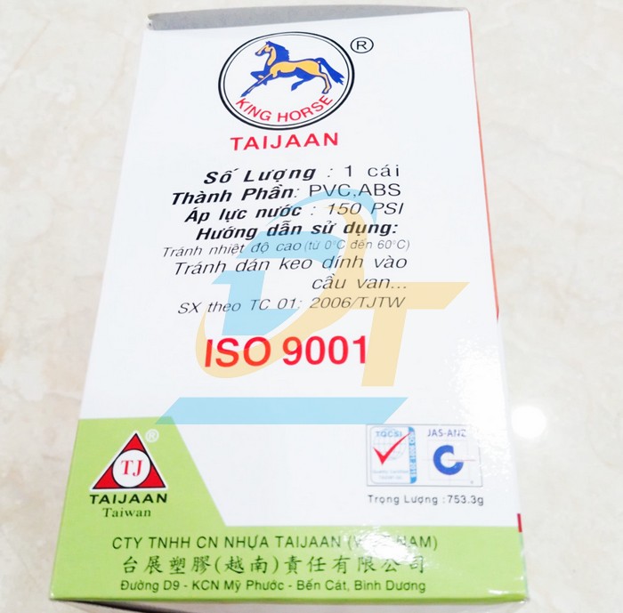 Van nhựa tay cam PVC 60 Taijaan  TAIJAAN | Giá rẻ nhất - Công Ty TNHH Thương Mại Dịch Vụ Đạt Tâm
