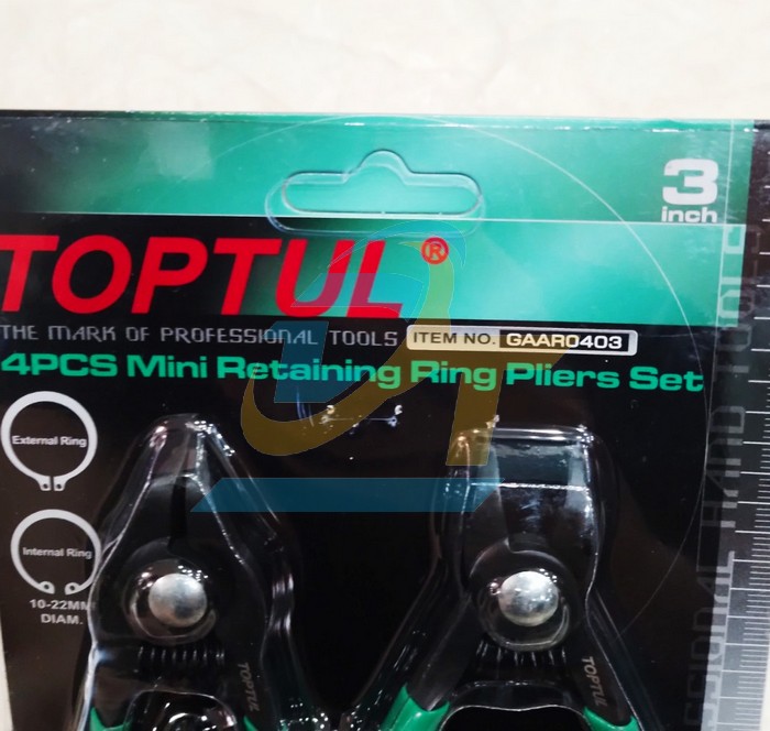 Bộ k&igrave;m mở phe mini 4 chi tiết Toptul GAAR0403  TOPTUL | Gi&aacute; rẻ nhất - C&ocirc;ng Ty TNHH Thương Mại Dịch Vụ Đạt T&acirc;m