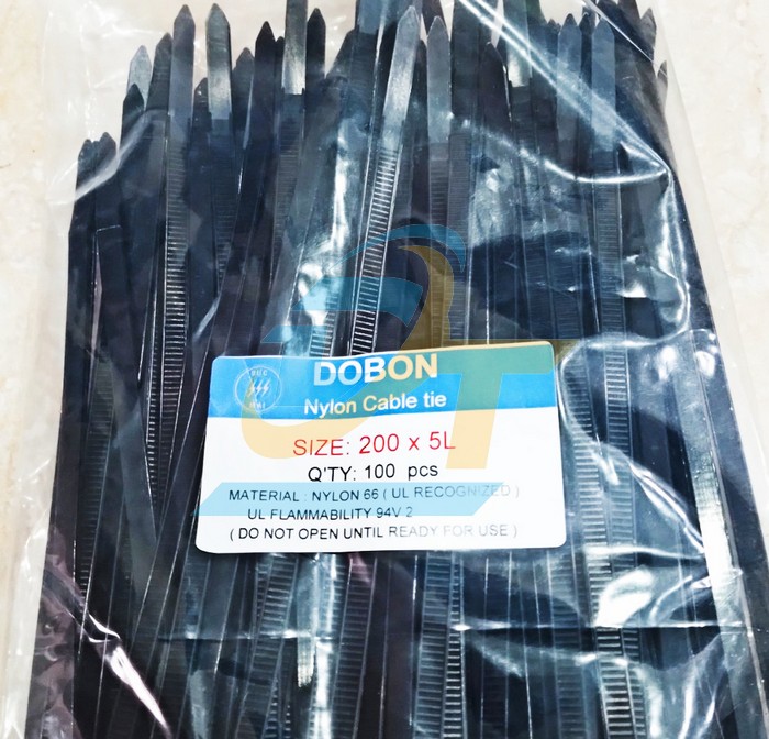 D&acirc;y r&uacute;t nhựa đen Dobon 200mm  DOBON | Gi&aacute; rẻ nhất - C&ocirc;ng Ty TNHH Thương Mại Dịch Vụ Đạt T&acirc;m
