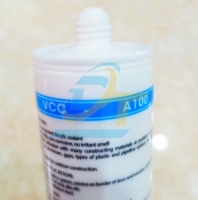 Keo silicone VCC A100 - Màu trắng sữa  VCC | Giá rẻ nhất - Công Ty TNHH Thương Mại Dịch Vụ Đạt Tâm