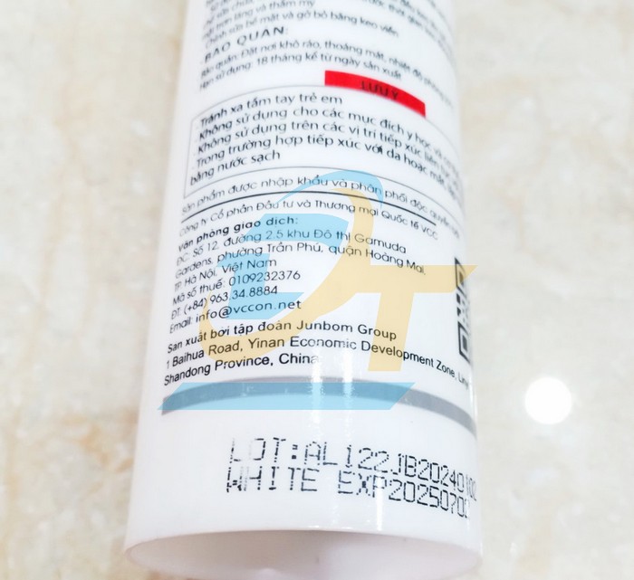 Keo silicone VCC A100 - Màu trắng sữa  VCC | Giá rẻ nhất - Công Ty TNHH Thương Mại Dịch Vụ Đạt Tâm