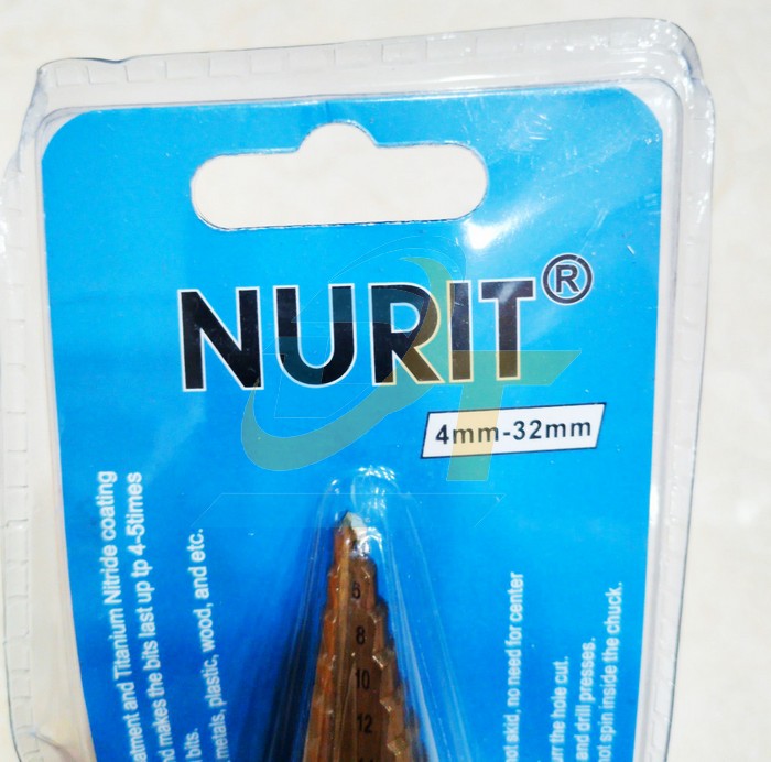 Mũi khoan tháp chuôi lục giác Nurit 4-32mm  Nurit | Giá rẻ nhất - Công Ty TNHH Thương Mại Dịch Vụ Đạt Tâm