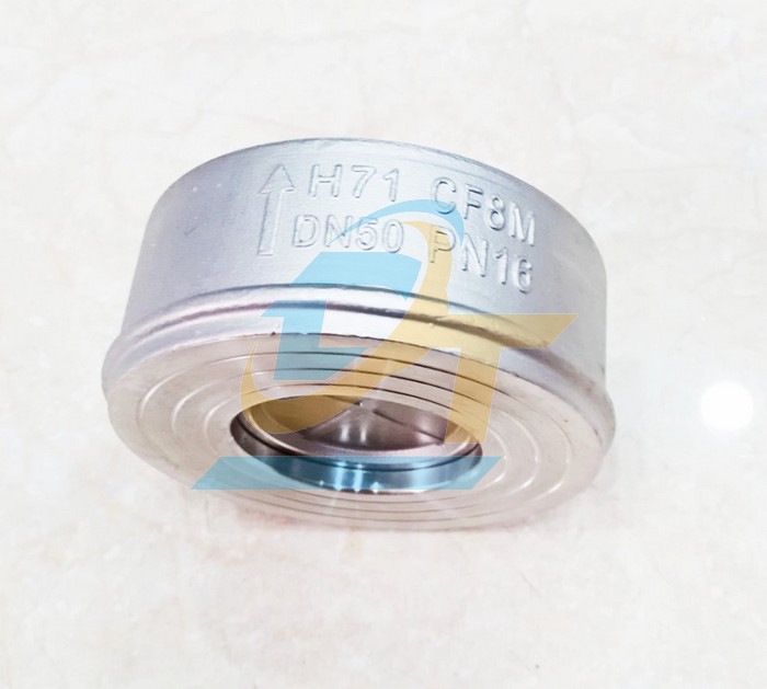 Van 1 chiều đĩa inox 304 H71 PN16 DN50  China | Gi&aacute; rẻ nhất - C&ocirc;ng Ty TNHH Thương Mại Dịch Vụ Đạt T&acirc;m