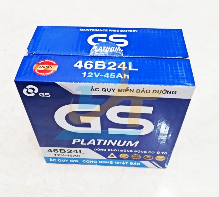 Ắc quy khô GS MF 46B24L (12V-45Ah)  GS | Giá rẻ nhất - Công Ty TNHH Thương Mại Dịch Vụ Đạt Tâm