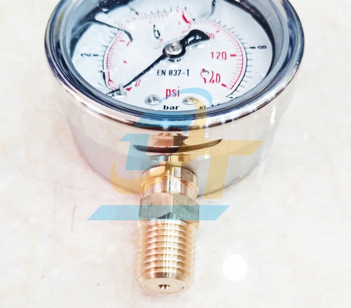 Đồng hồ đo áp suất 63mm 0-10bar Italy (Chân đứng)  Italy | Giá rẻ nhất - Công Ty TNHH Thương Mại Dịch Vụ Đạt Tâm