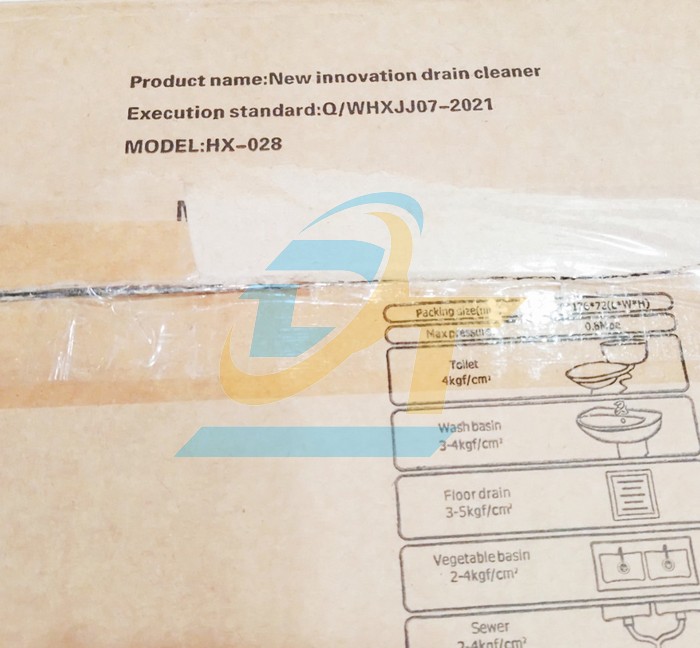 Dụng cụ thông tắc bồn cầu bằng khí nén HX-028  China | Giá rẻ nhất - Công Ty TNHH Thương Mại Dịch Vụ Đạt Tâm