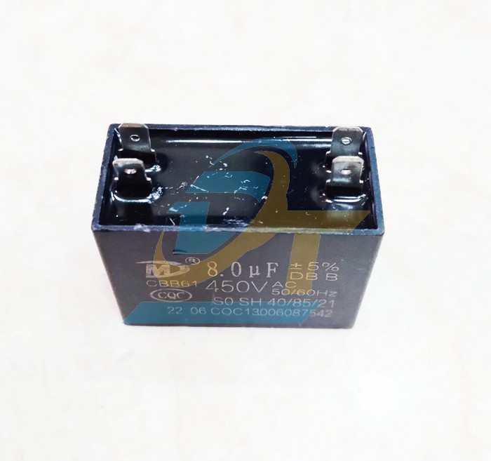 Tụ ngậm (Tụ quạt) 4 chân cắm jack 8MF-450V  China | Giá rẻ nhất - Công Ty TNHH Thương Mại Dịch Vụ Đạt Tâm