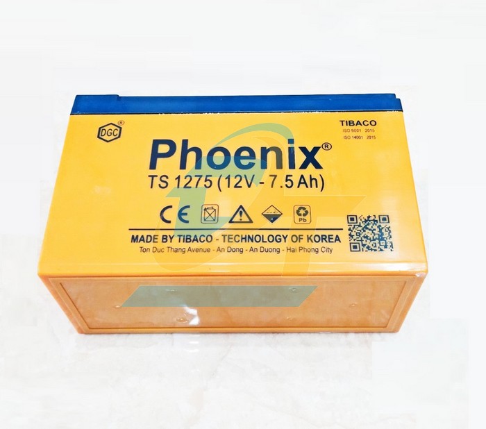 Ắc quy khô 12V 7.5Ah Phoenix TS1275  PHOENIX | Giá rẻ nhất - Công Ty TNHH Thương Mại Dịch Vụ Đạt Tâm