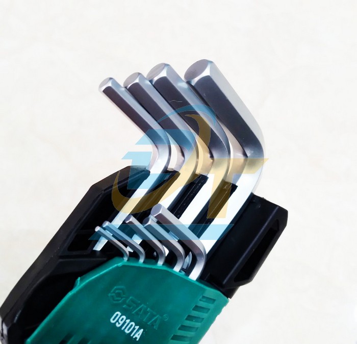 Bộ lục gi&aacute;c bi d&agrave;i 9 chi tiết 1.5-10mm Sata 09101A  SATA | Gi&aacute; rẻ nhất - C&ocirc;ng Ty TNHH Thương Mại Dịch Vụ Đạt T&acirc;m