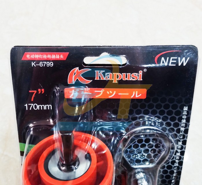 Đầu rút đinh tán gắn máy khoan Kapusi K-6799  Kapusi | Giá rẻ nhất - Công Ty TNHH Thương Mại Dịch Vụ Đạt Tâm