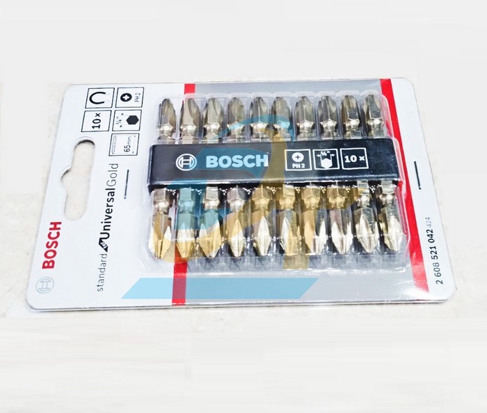 Mũi vặn vít ngắn PH2x65mm Bosch 2608521042 2608521042 Bosch | Giá rẻ nhất - Công Ty TNHH Thương Mại Dịch Vụ Đạt Tâm