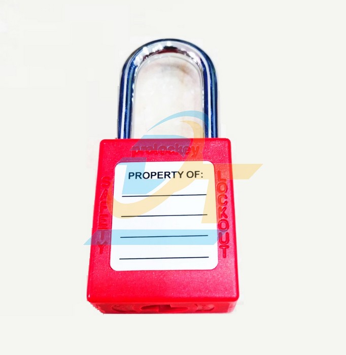 Ổ kh&oacute;a an to&agrave;n Nylon c&ugrave;m th&eacute;p 38mm Prolockey KD-P38S-RED KD-P38S-RED PROLOCKEY | Gi&aacute; rẻ nhất - C&ocirc;ng Ty TNHH Thương Mại Dịch Vụ Đạt T&acirc;m