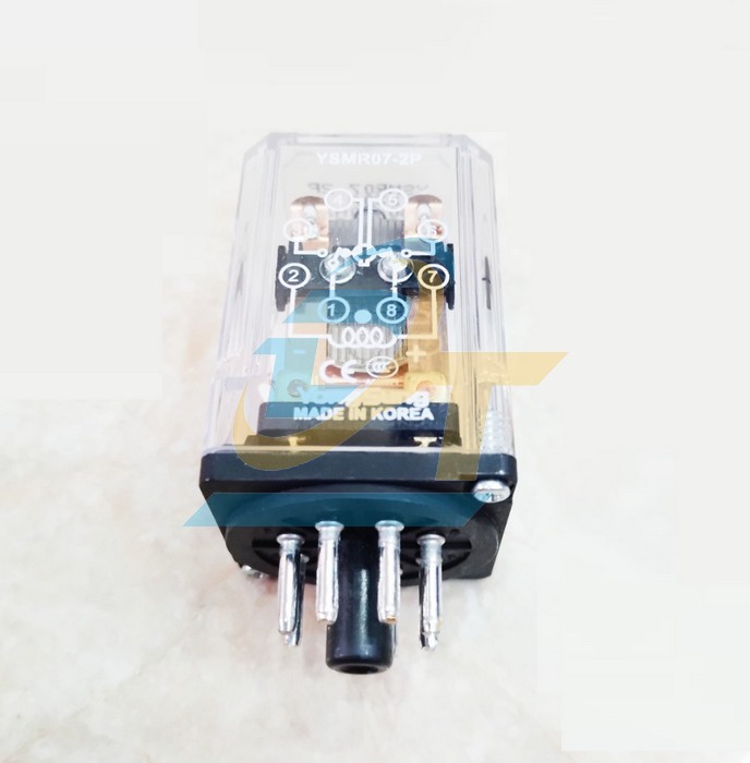 Relay trung gian 8 chân tròn 220V Yongsung YSMR07-2P YSMR07-2P YONGSUNG | Giá rẻ nhất - Công Ty TNHH Thương Mại Dịch Vụ Đạt Tâm