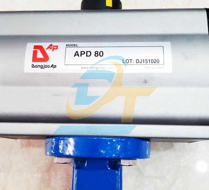 Van bướm điều khiển kh&iacute; n&eacute;n th&acirc;n gang Dongjoo AP APD80 DN150  DONGJOO-AP | Gi&aacute; rẻ nhất - C&ocirc;ng Ty TNHH Thương Mại Dịch Vụ Đạt T&acirc;m