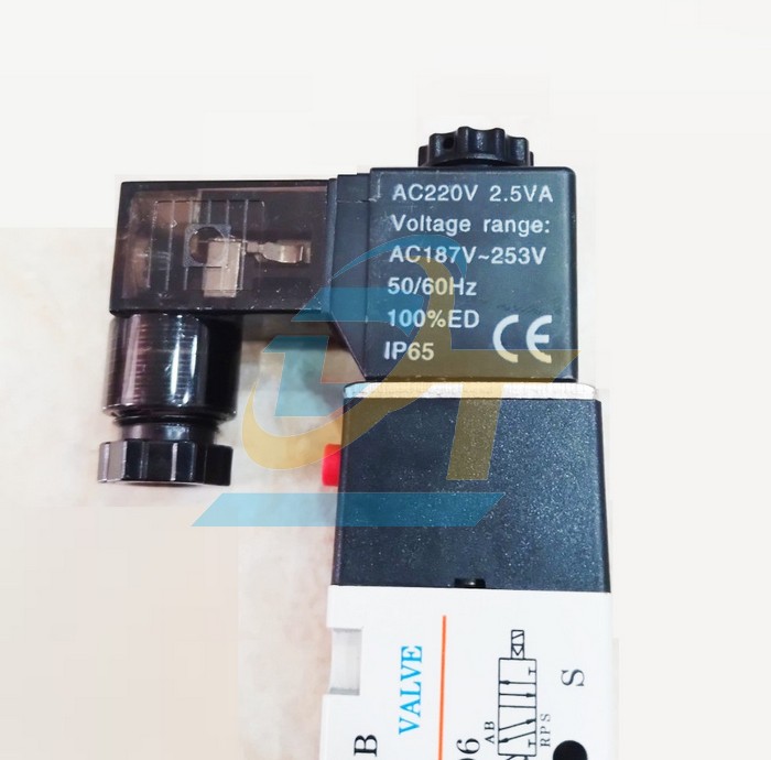 Van điện từ khí nén AC220V Airtac 4V110-06A  Airtac | Giá rẻ nhất - Công Ty TNHH Thương Mại Dịch Vụ Đạt Tâm