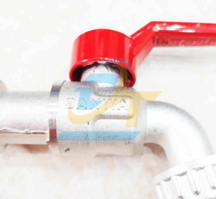 V&ograve;i hồ tay gạt đầu d&agrave;i đồng mạ Crome Sanwa 1/2" CKT15  Sanwa | Gi&aacute; rẻ nhất - C&ocirc;ng Ty TNHH Thương Mại Dịch Vụ Đạt T&acirc;m