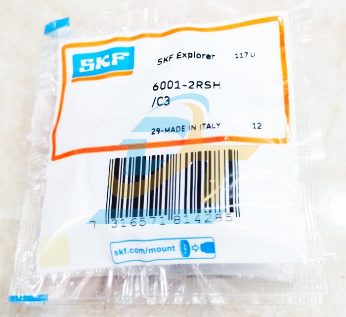 Vòng bi (Bạc đạn) SKF 6001-2RSH/C3  SKF | Giá rẻ nhất - Công Ty TNHH Thương Mại Dịch Vụ Đạt Tâm