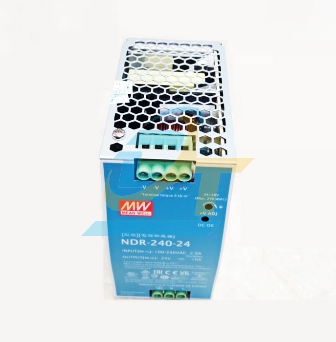 Bộ nguồn  240W 24V 10A Meanwell NDR-240-24  MEANWELL | Giá rẻ nhất - Công Ty TNHH Thương Mại Dịch Vụ Đạt Tâm