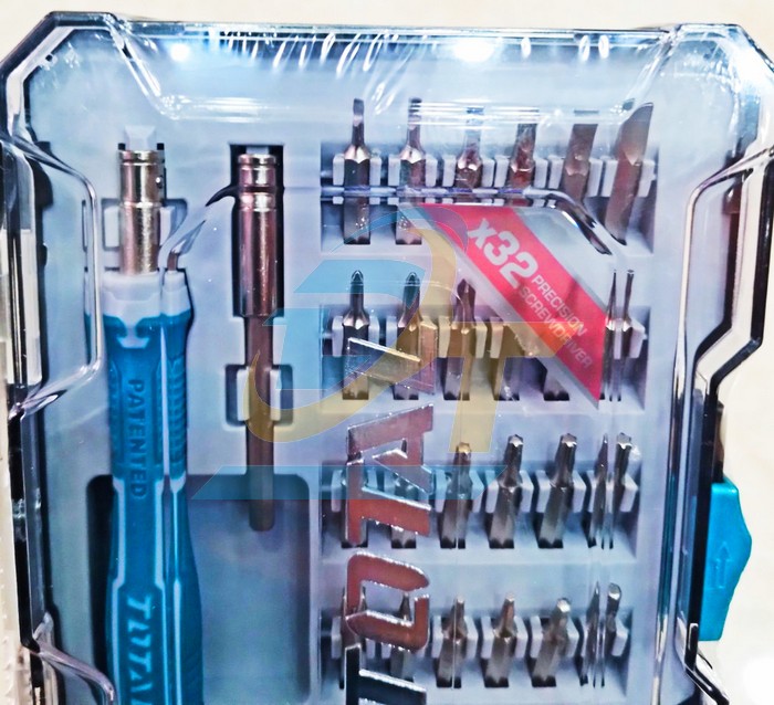 Bộ tua vít điện tử 32 chi tiết Total TACSD30326  Total | Giá rẻ nhất - Công Ty TNHH Thương Mại Dịch Vụ Đạt Tâm