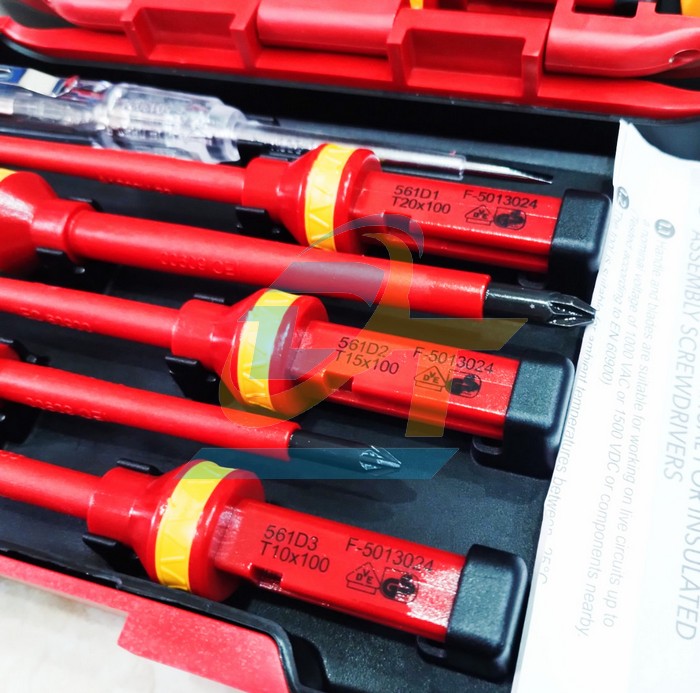 Bộ v&iacute;t c&aacute;ch điện 1000V 13 chi tiết Tolsen 38016  Tolsen | Gi&aacute; rẻ nhất - C&ocirc;ng Ty TNHH Thương Mại Dịch Vụ Đạt T&acirc;m