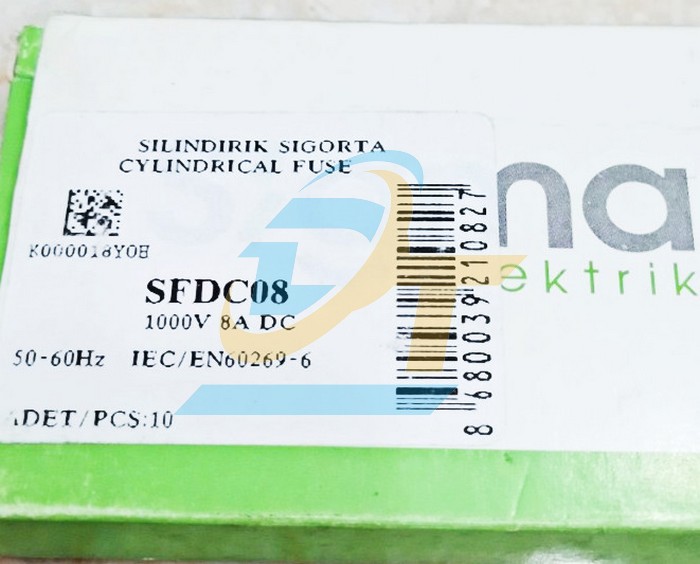Cầu ch&igrave; ống 8A 10x38mm Sigma SFDC08 SFDC08 SIGMA | Gi&aacute; rẻ nhất - C&ocirc;ng Ty TNHH Thương Mại Dịch Vụ Đạt T&acirc;m