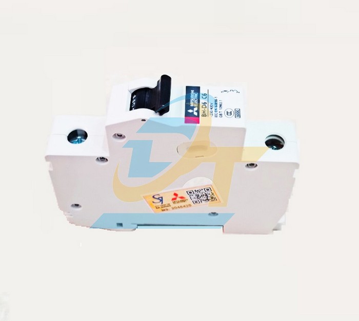 Cầu dao tự động MCB Mitsubishi BH-D6 (Type C N) 1P 6A 6kA  MITSUBISHI | Giá rẻ nhất - Công Ty TNHH Thương Mại Dịch Vụ Đạt Tâm