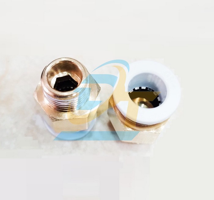 Đầu nối hơi thẳng ren ngo&agrave;i 21 ống 16 STNC YPC16-04  STNC | Gi&aacute; rẻ nhất - C&ocirc;ng Ty TNHH Thương Mại Dịch Vụ Đạt T&acirc;m