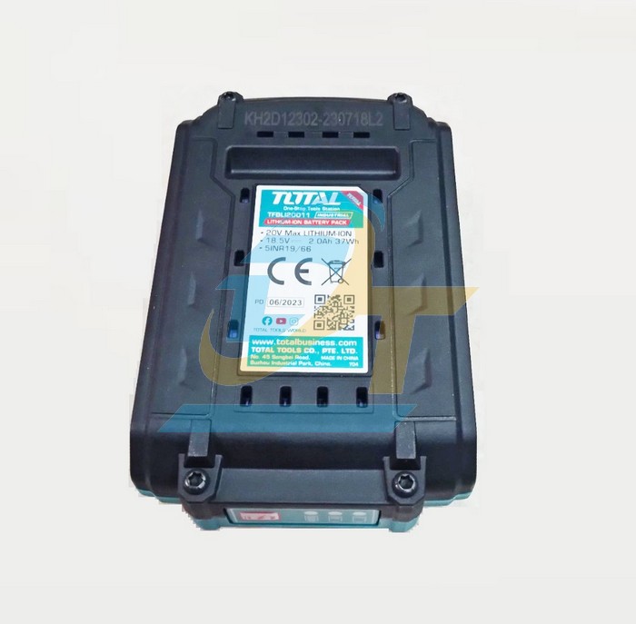 Pin 20V 2.0Ah Li-ion Total TFBLI20011  Total | Giá rẻ nhất - Công Ty TNHH Thương Mại Dịch Vụ Đạt Tâm