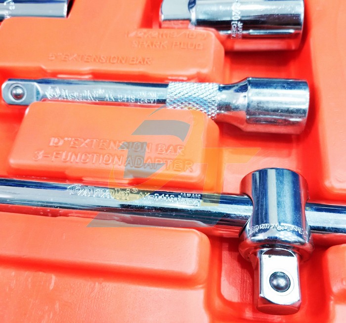 Bộ tuýp 1/2" 32 chi tiết 8-32mm xi bóng Asaki AK-9770 AK-9770 Asaki | Giá rẻ nhất - Công Ty TNHH Thương Mại Dịch Vụ Đạt Tâm
