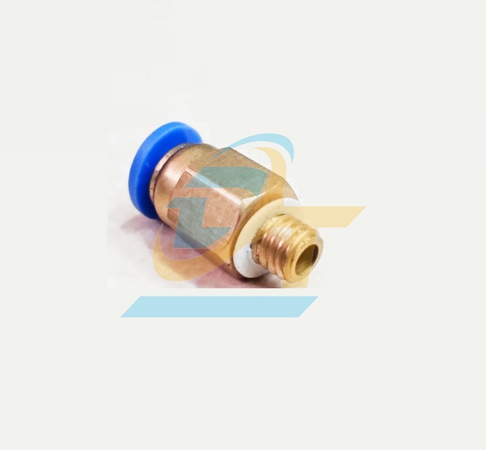 Đầu nối hơi thẳng ren ngoài M6 ống 4 Suncos PC4-M6  Suncos | Giá rẻ nhất - Công Ty TNHH Thương Mại Dịch Vụ Đạt Tâm