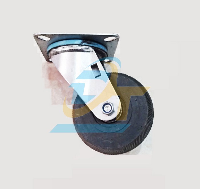 B&aacute;nh xe đẩy cao su 100x38 c&agrave;ng xoay  VietNam | Gi&aacute; rẻ nhất - C&ocirc;ng Ty TNHH Thương Mại Dịch Vụ Đạt T&acirc;m